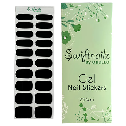 Black - Gel Nail Strip